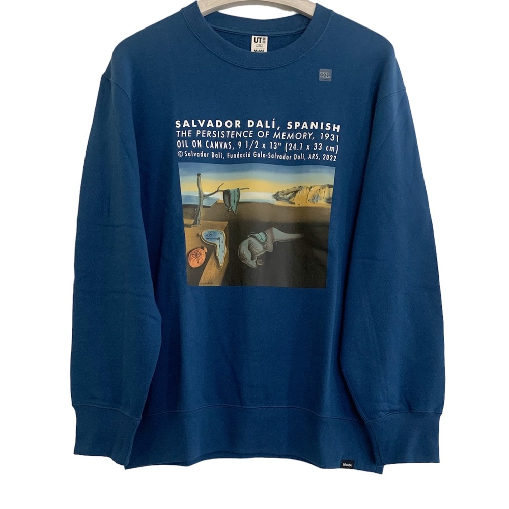 Uniqlo MoMA Salvador Dali sweatshirt NWT
